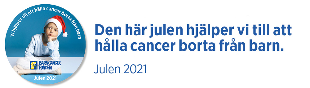 Julen 2021 Barncancerfonden